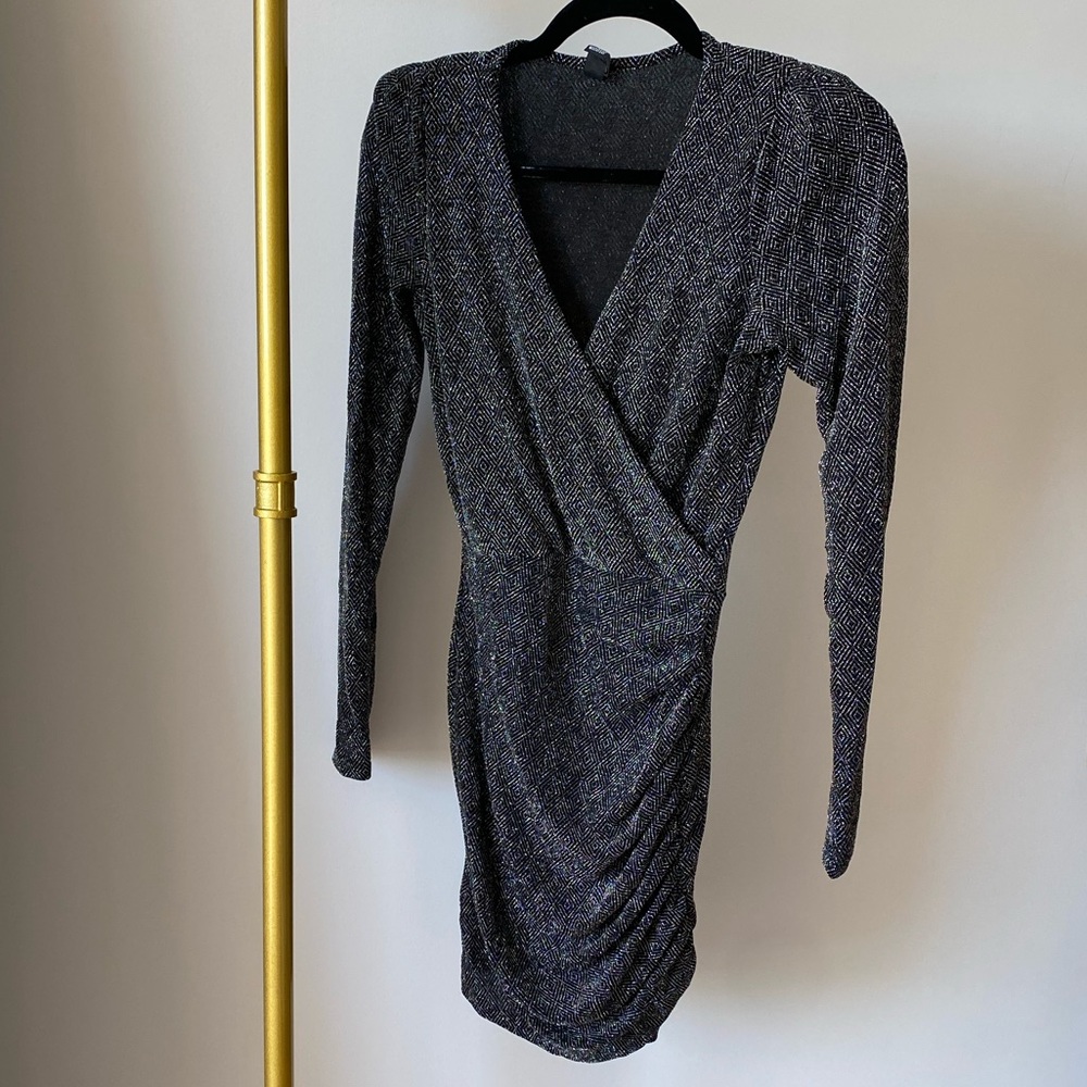 Glitter mini dress